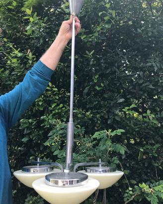 Lampadario vintage sospensione anni '30