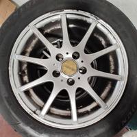 set gomme M+S e cerchi 205/60 R16 volvo o simile