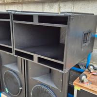 JBL 4515 medio a tromba