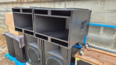 JBL 4515 medio a tromba