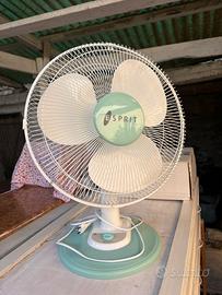Ventilatore Esprit bianco e azzurro
