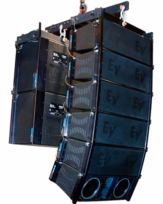 IMPIANTO LINE ARRAY EV XLD 281