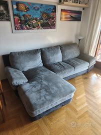 Divano 3 posti con penisola 