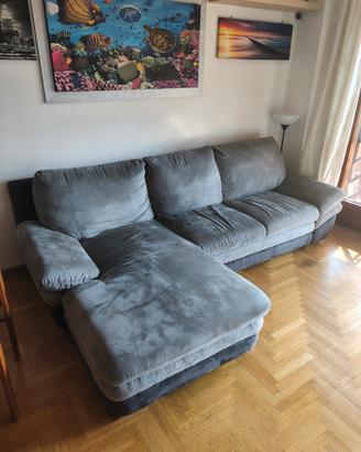 Divano 3 posti con penisola 