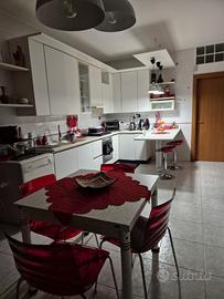 cucina componibile con piano cottura frigo esterno