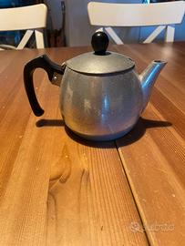 Teiera bollitore in alluminio vintage metá 900