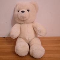 Orsetto Peluche Vintage Venturelli Bianco - Made i