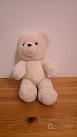 Orsetto Peluche Vintage Venturelli Bianco - Made i