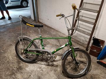 Bici anni 70 stile salta fossi