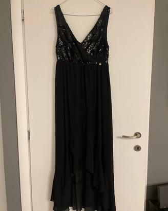 Abito fracomina donna nero elegante