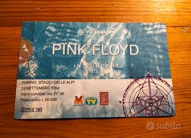Biglietto Concerto Pink Floyd/ Torino, 13.09.1994