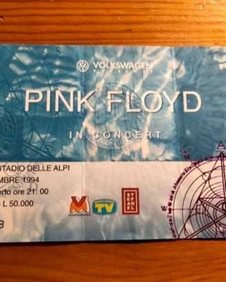 Biglietto Concerto Pink Floyd/ Torino, 13.09.1994