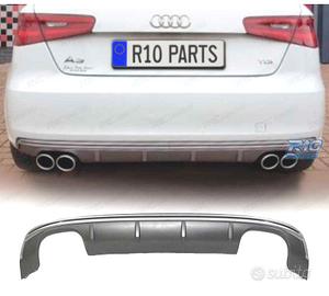 DIFFUSORE AUDI A3 8V SPORTBACK 13- LOOK S3