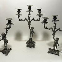 Candelabri antichi Bronzo