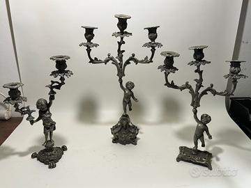 Candelabri antichi Bronzo