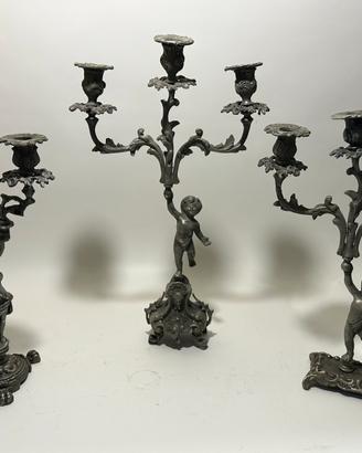 Candelabri antichi Bronzo