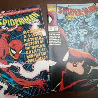 Lotto Spider-Man Saga #1,2 + 1991 Marvel Comics