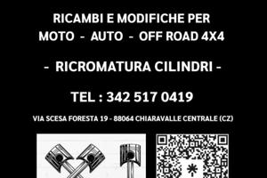 RICROMATURA CILINDRI GRIPPATI OVALIZZATI USURATI