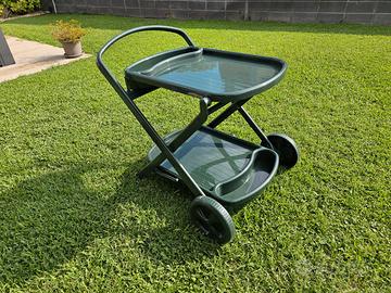 Carrello portavivande in materiale plastico