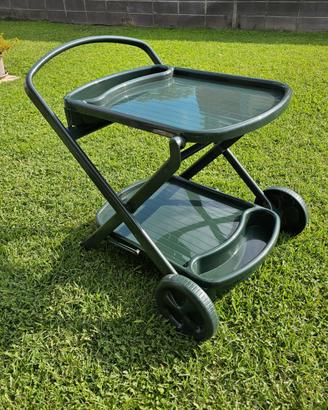 Carrello portavivande in materiale plastico