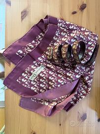 Christan Dior cintura e foulard anni 70