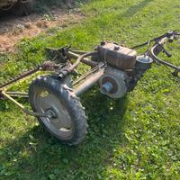 Motofalciatrice BCS con carrello