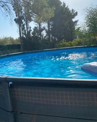 Piscina intex 5x5