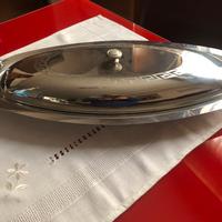 Pentola ovale con coperchio / pescera  inox