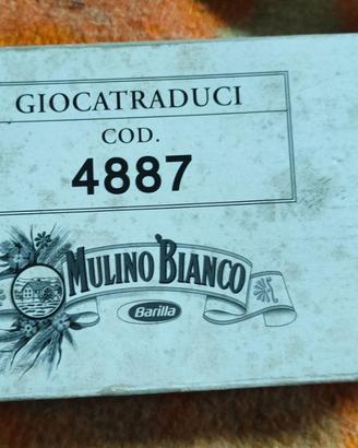 CONSOLE VINTAGE GIOCATRADUCI ANNI 90 MULINO BIANCO