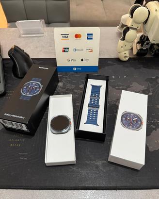 SAMSUNG GALAXY WATCH ULTRA 2 TITANIO BLU GARANZIA 