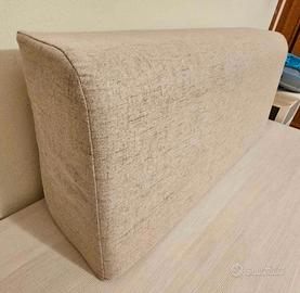Cuscinoni per trasf. il letto a ponte in un divano