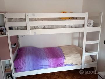 letto ikea Mydal a castello