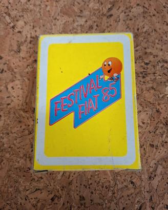 Mazzo di carte Festival Fiat 85