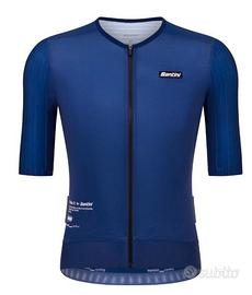 Maglia ciclismo SANTNI MADS PEDERSEN - UNISEX