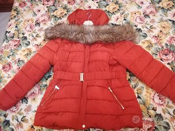 piumino invernale con cappuccio tg. 52 italiana 