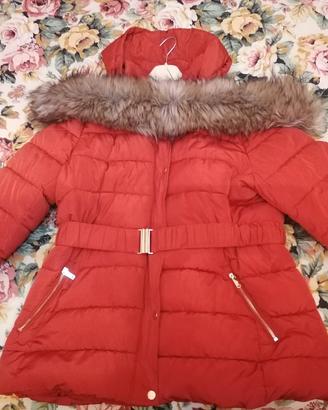 piumino invernale con cappuccio tg. 52 italiana 