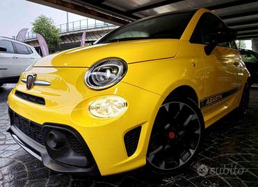 ABARTH 595 GIALLO MODENA CERCHI COMPETIZIONE SEN