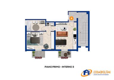Nuovo Elegante Bivano con Posto Auto