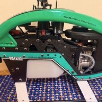 Goblin raw 700 nitro mai volato solo montato