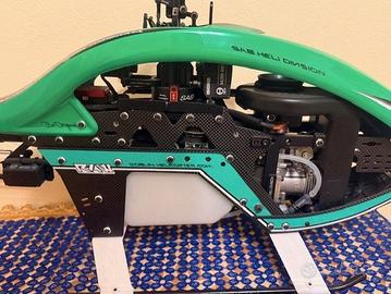 Goblin raw 700 nitro mai volato solo montato