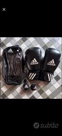 Guantoni Adidas 12 oz + fasce Adidas