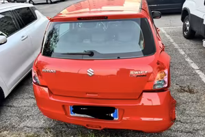 Auto incidentata suzuki swift 130 gpl