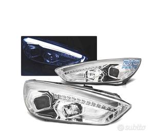 FARI TRU DRL FORD FOCUS MK3 15-18 CROMATI CON FREC