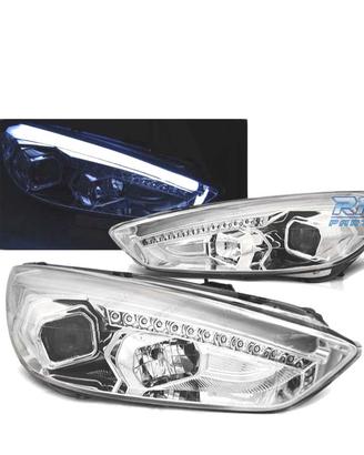 FARI TRU DRL FORD FOCUS MK3 15-18 CROMATI CON FREC