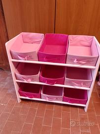 porta giochi a cassetti 