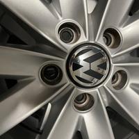 CERCHI IN LEGA ORIGINALE VAG ,CON GOMME INVERNALI