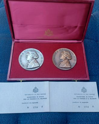 medaglia commemorativa bicentenario BEETHOVEN