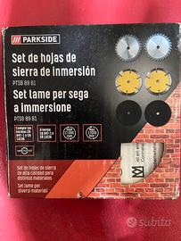 Set lame per sega a immersione