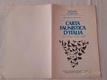 Carta faunistica in Italia