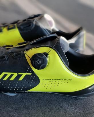 scarpe ciclismo DMT R3 giallo fluo